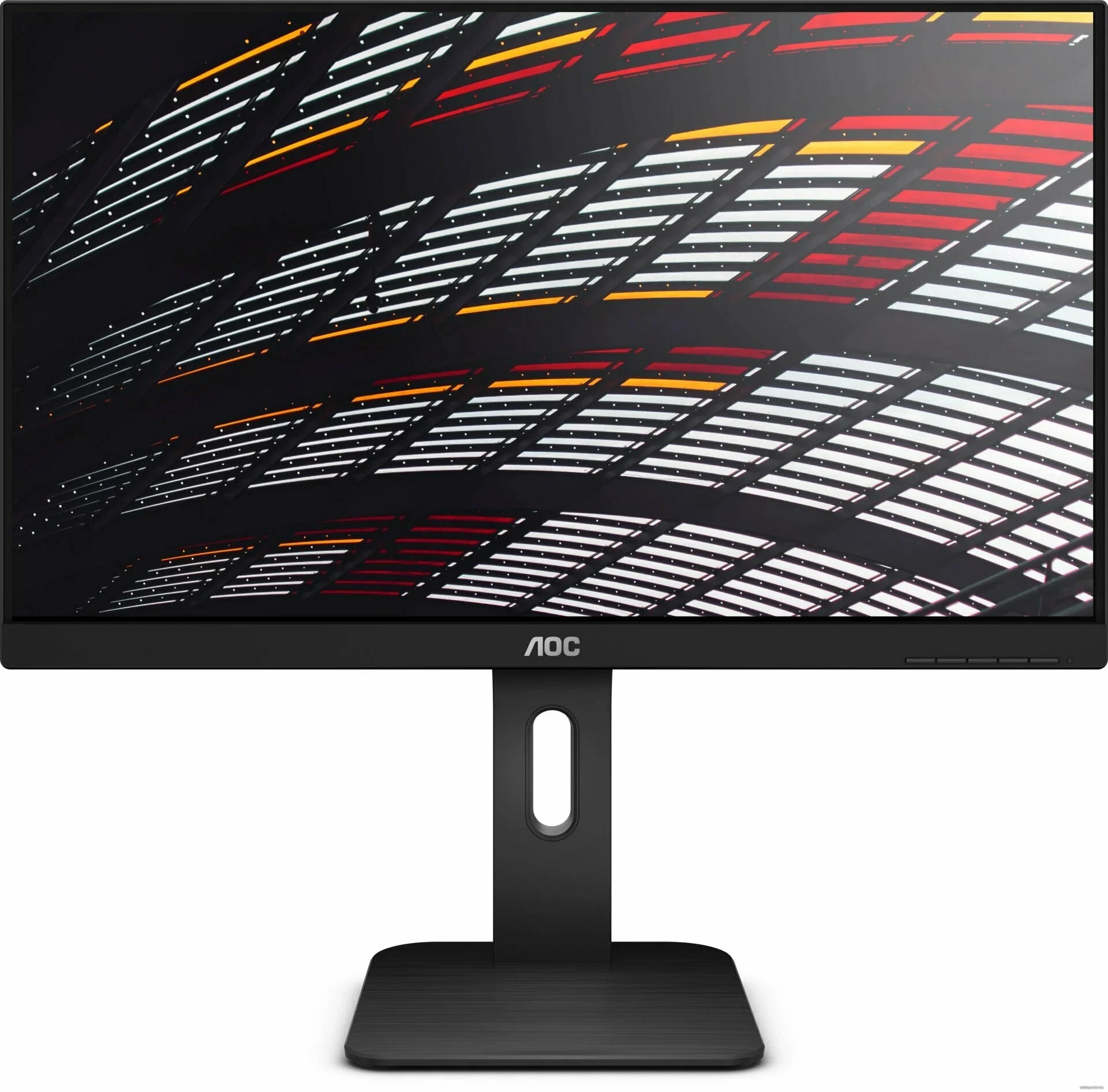 Монитор 24" AOC X24P1 IPS 1920x1200, 60 Гц, 4 мс, 16:10, 300 кд/м2, 1xHDMI, 1xDP, 1xVGA, 1xDVI, 1x3.5 мм, черный