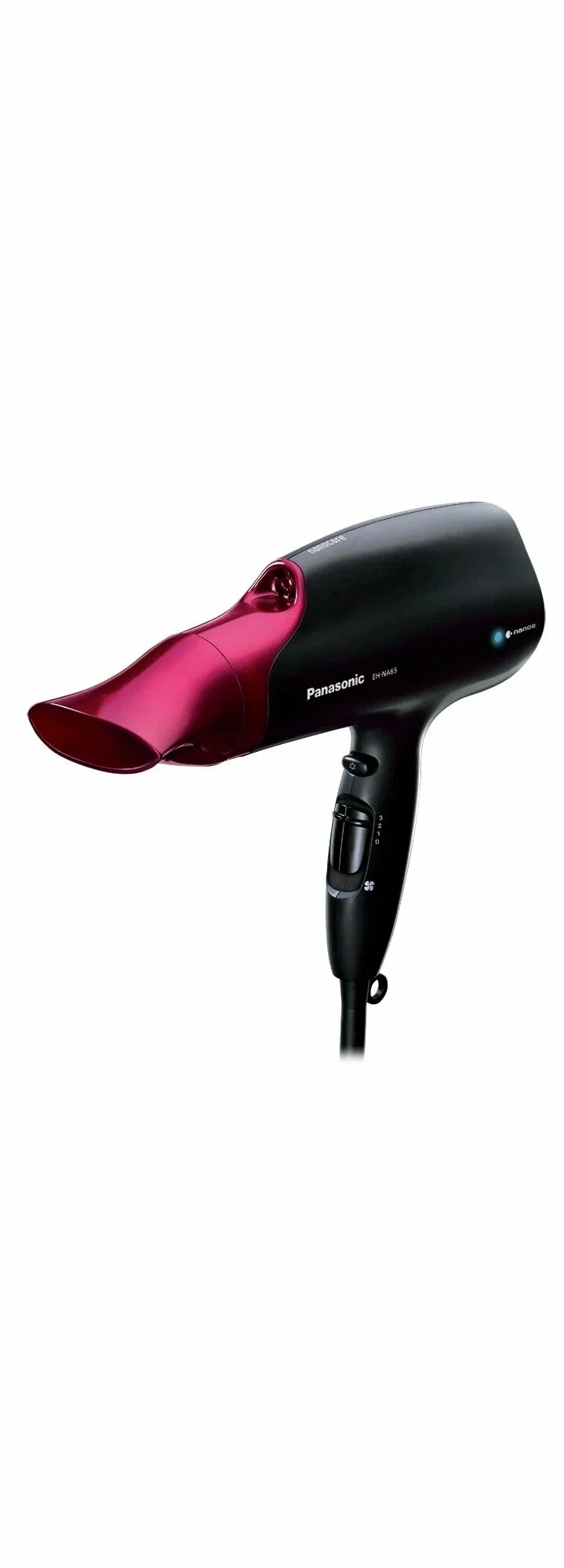 Фен Panasonic EH-NA65 черный/розовый, 2000 Вт, ионизация