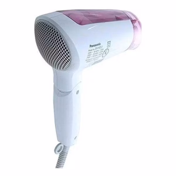 Фен Panasonic EH-ND21-P615 белый/розовый, 1200 Вт, компактный