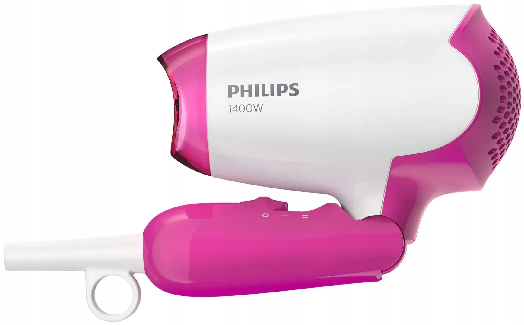 Фен Philips BHD003/00 розовый/белый, 1400 Вт, компактный