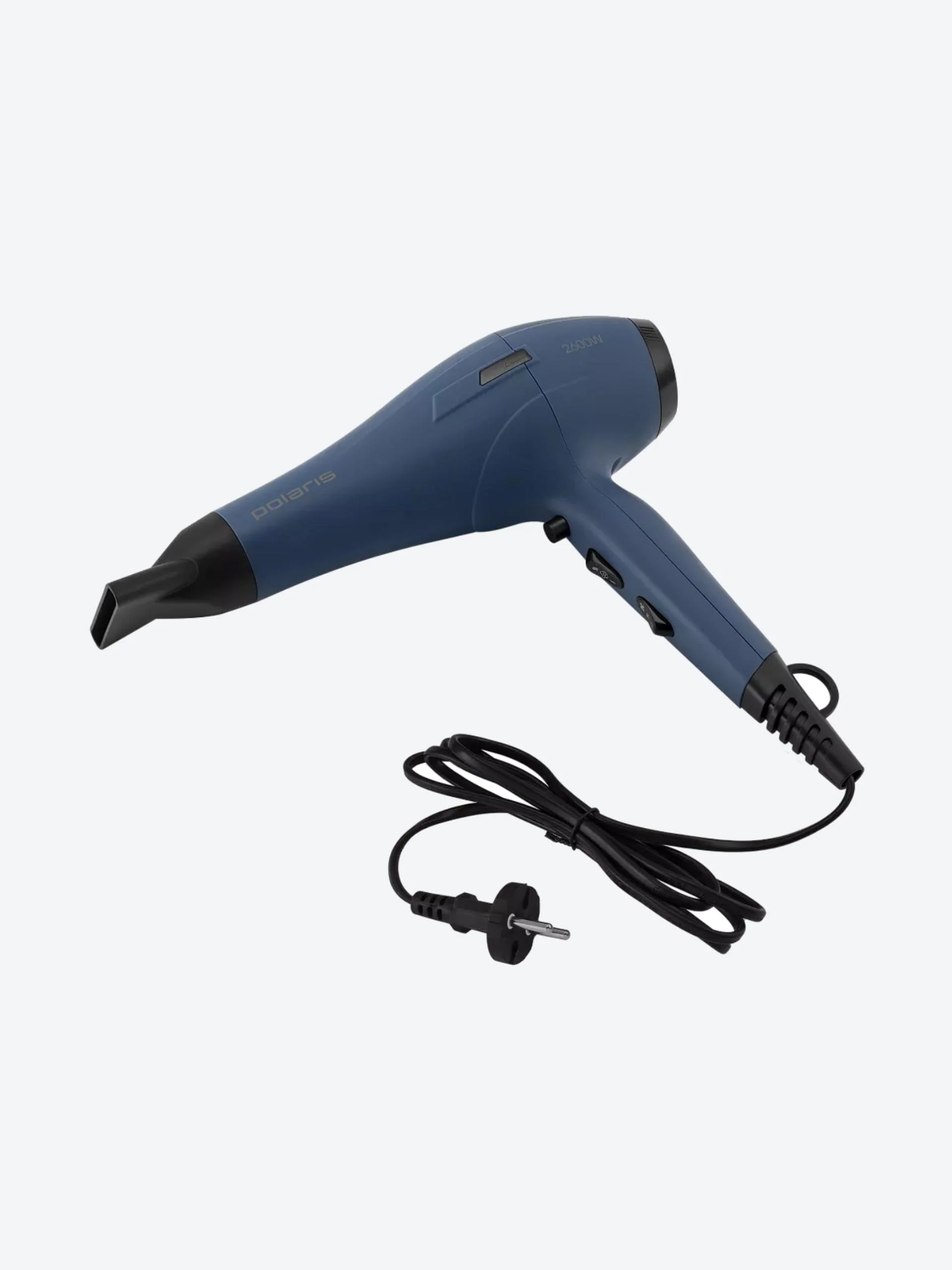 Фен Polaris PHD 2600ACi Salon Hair синий, 2600 Вт, ионизация