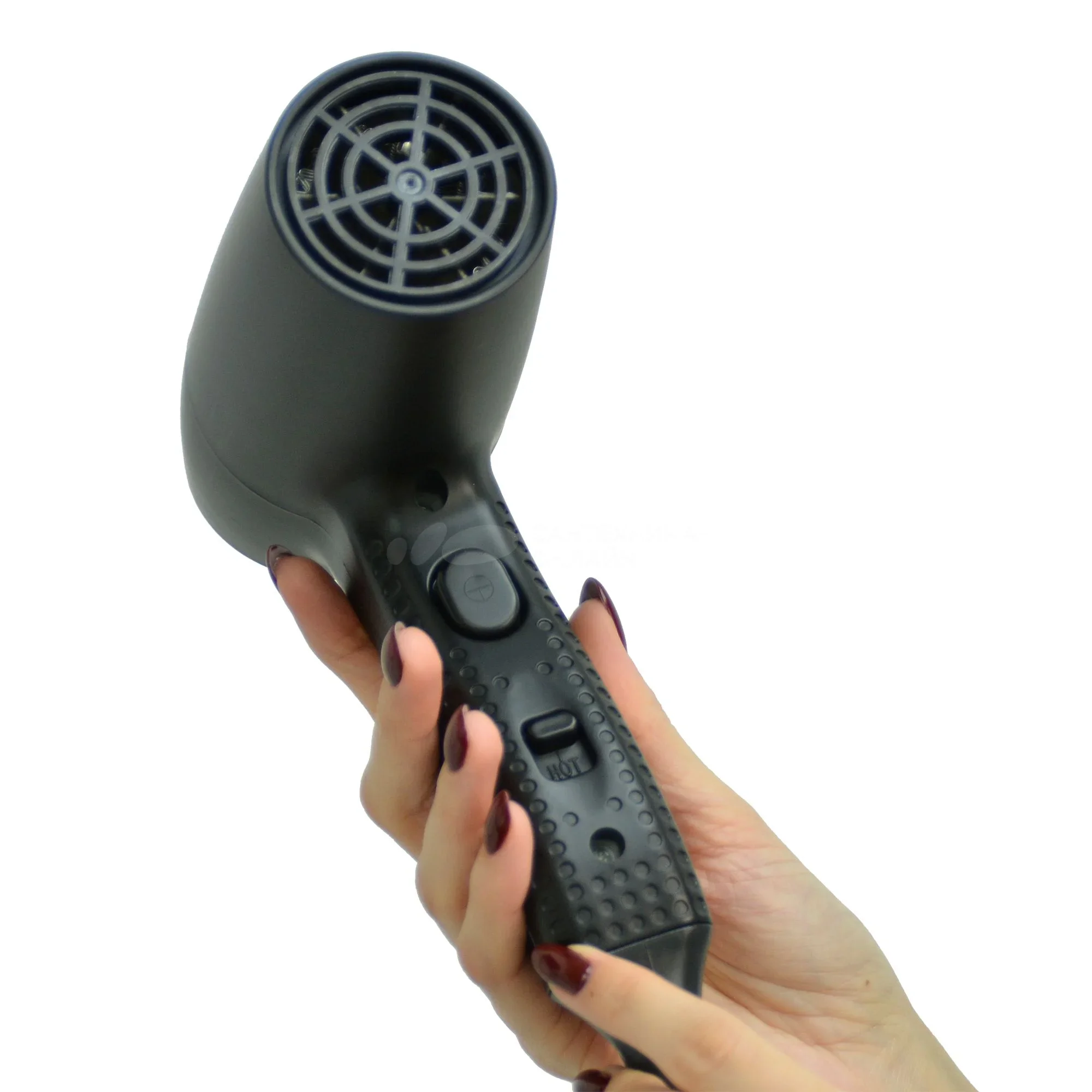 Фен Puff 1201Bl черный, 1200 Вт