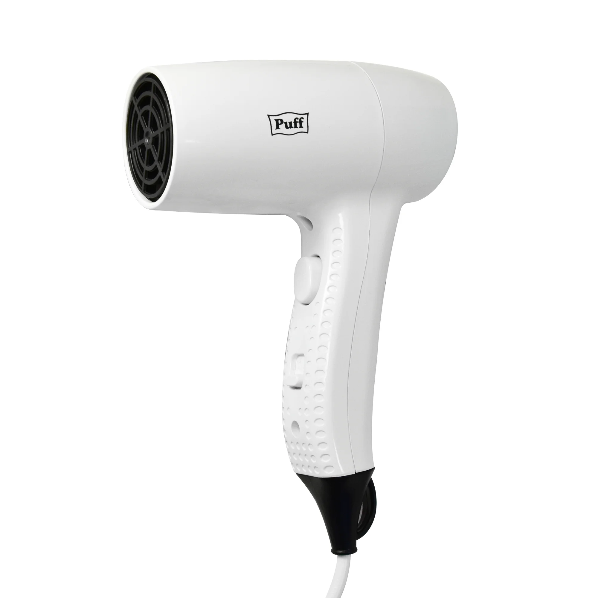 Фен Puff 1202B белый, 1200 Вт