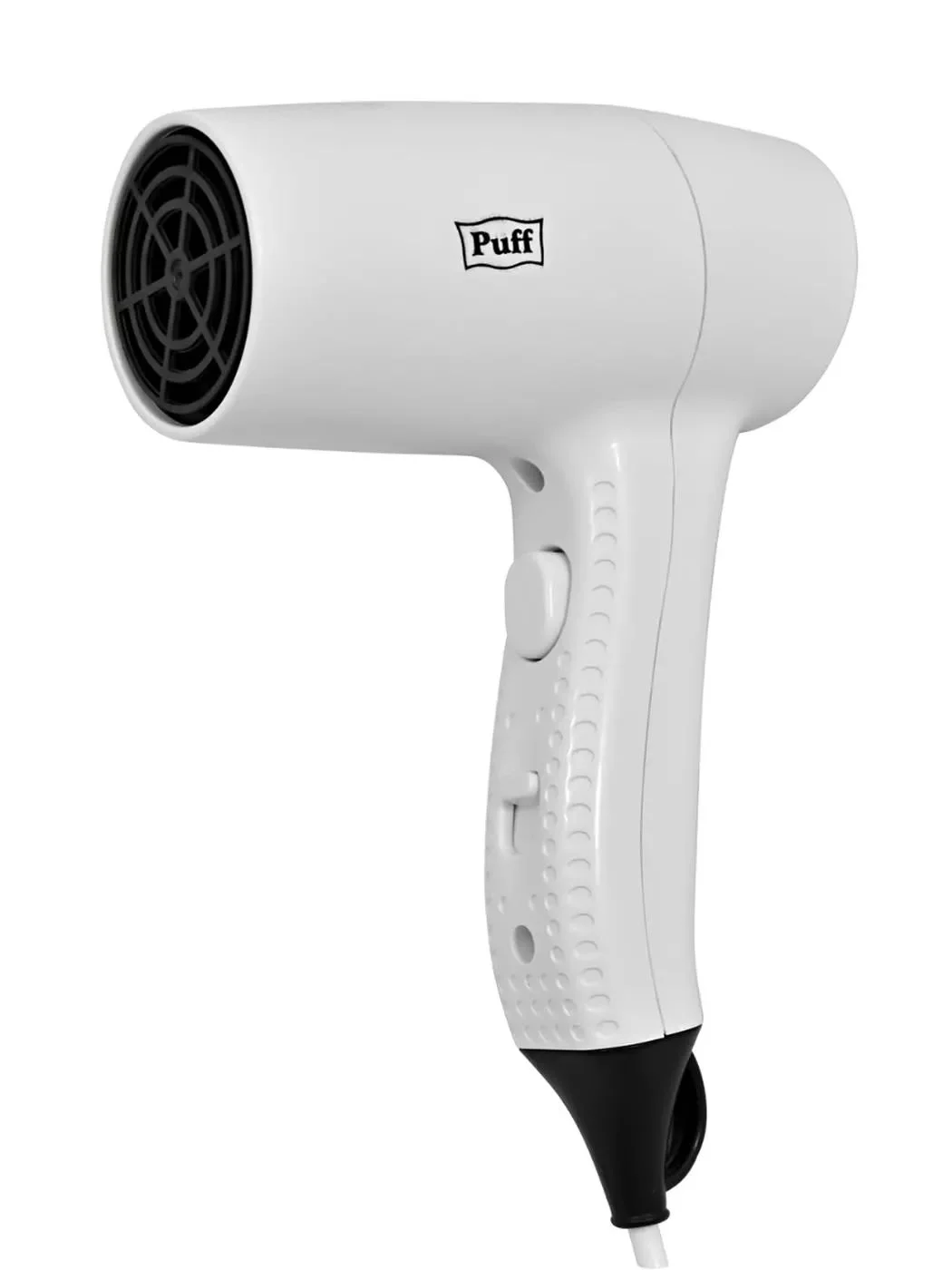Фен Puff 1203B белый, 1200 Вт