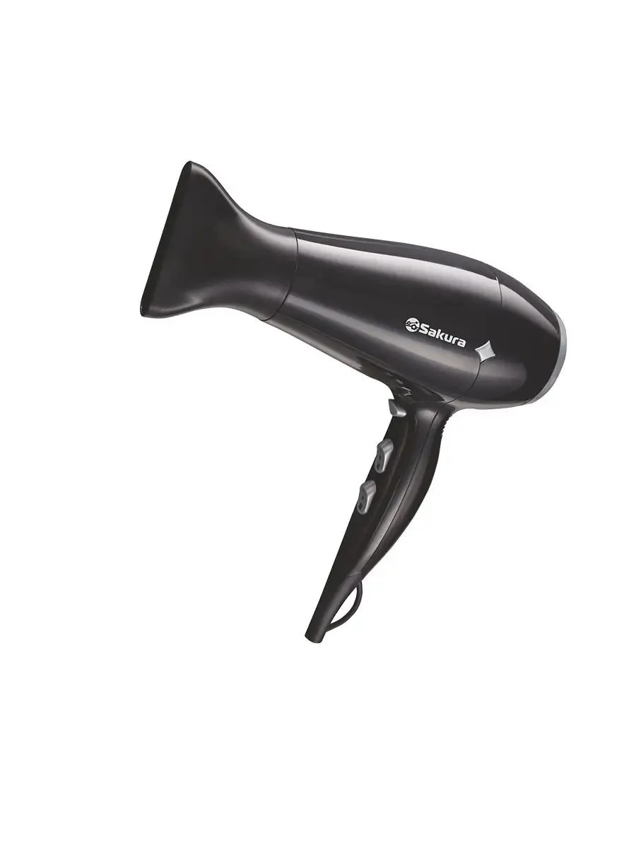 Фен SAKURA SA-4048BK черный, 2200 Вт