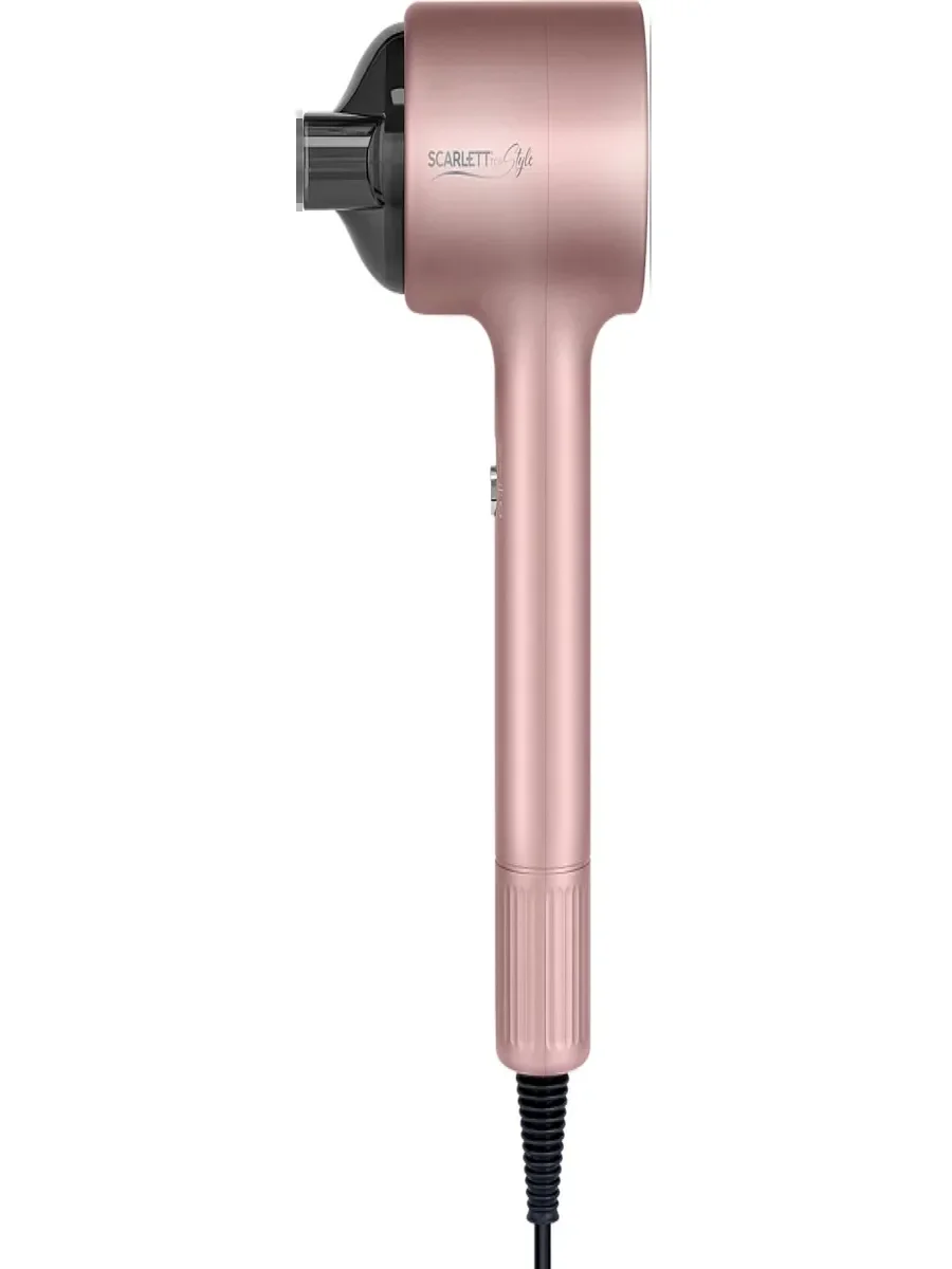Фен Scarlett SC-HD70I53 розовый/черный, 1600 Вт, ионизация