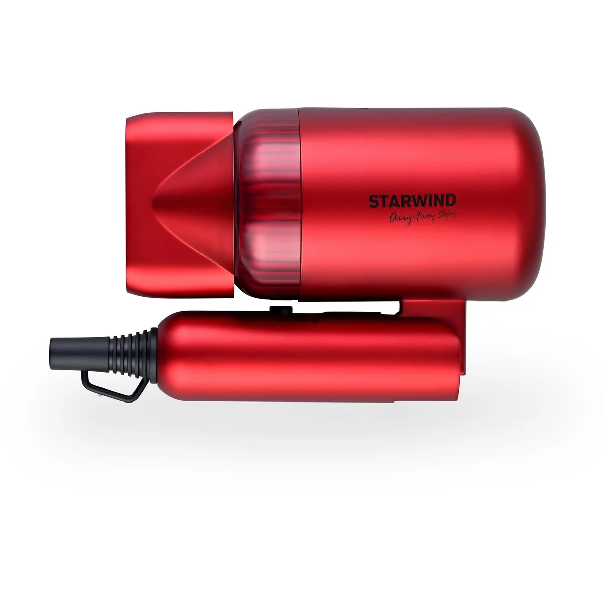 Фен Starwind SHD 6060 красный, 1600 Вт, компактный