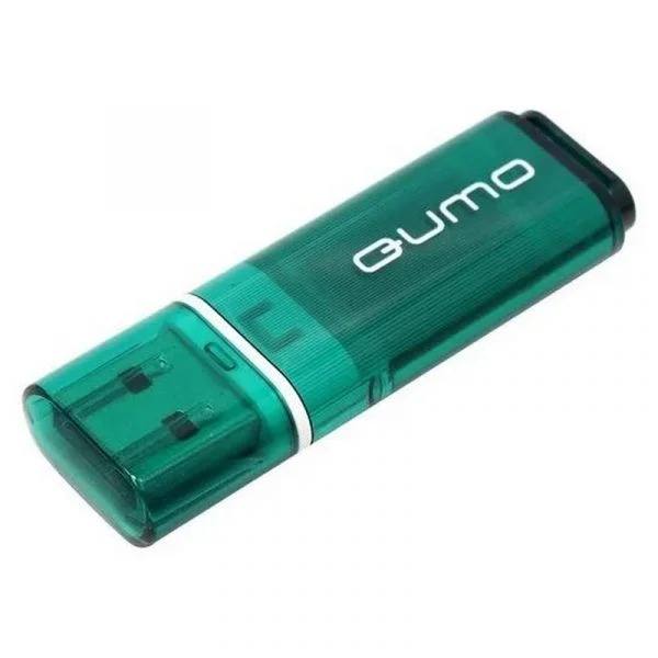 Флешка USB 2.0 QUMO 16Gb Optiva 01 зеленый QM16GUD-OP1-green