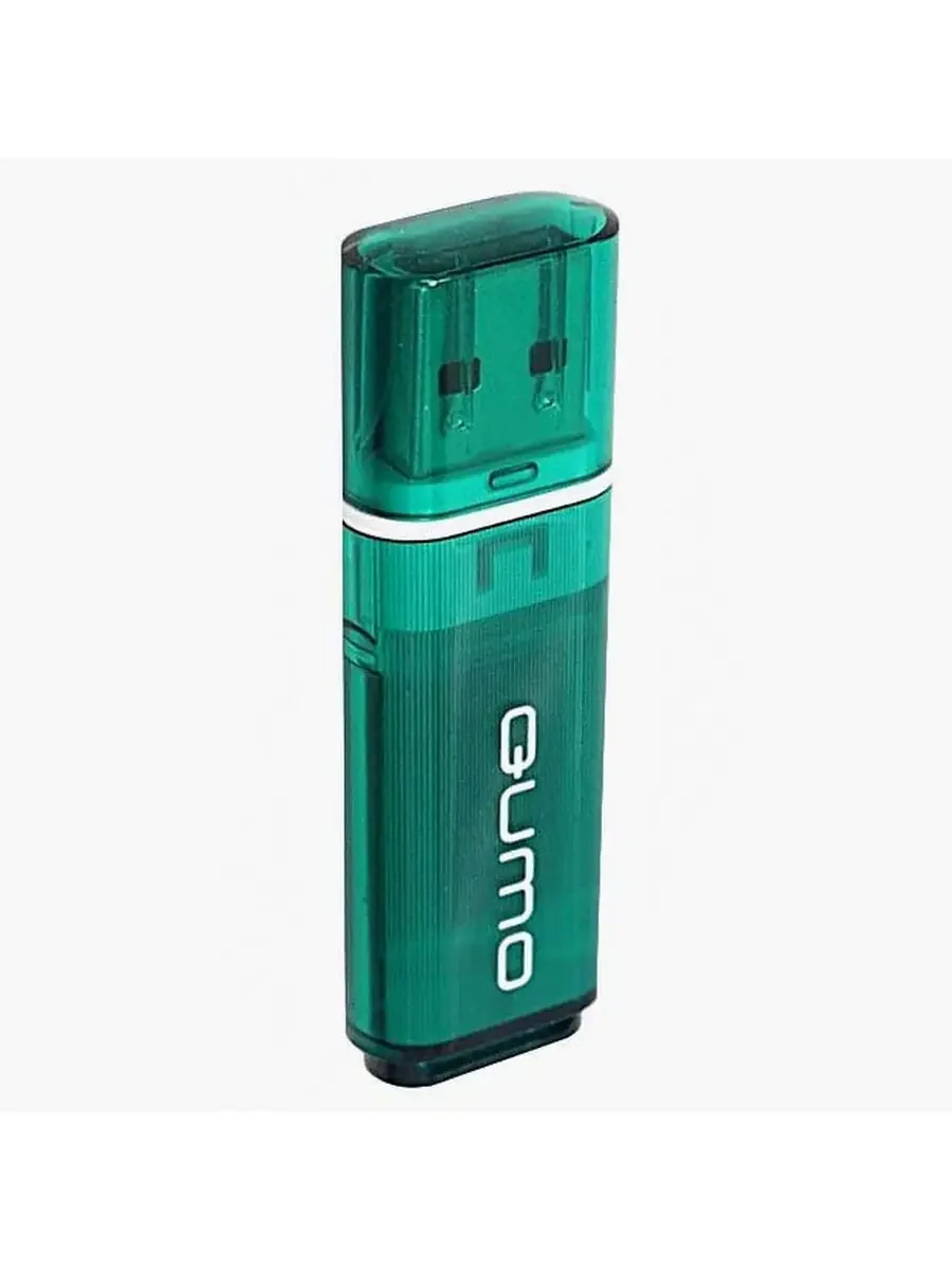 Флешка USB 2.0 QUMO 16Gb Optiva 01 зеленый QM16GUD-OP1-green