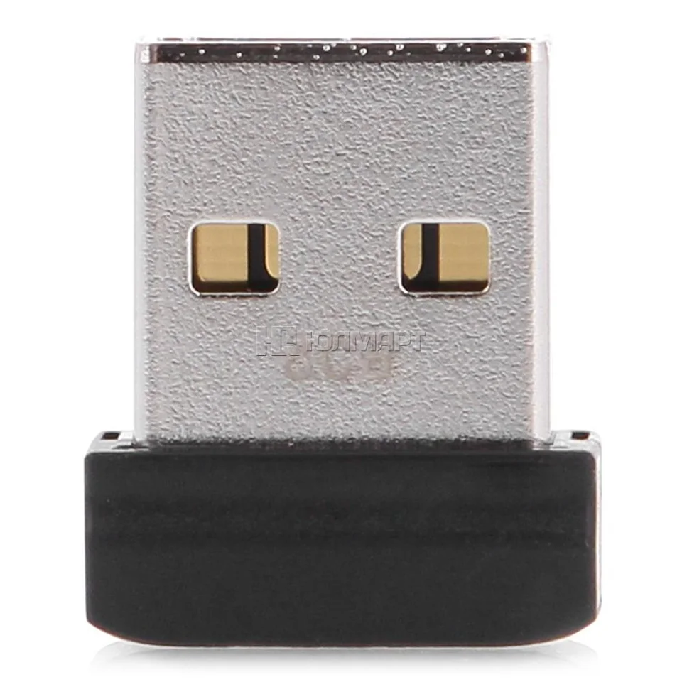 Флешка USB 2.0 QUMO 64Gb, NANO QM64GUD-NANO-B черный