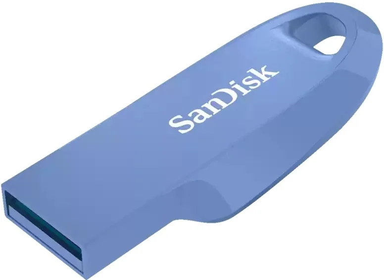 Флешка USB 256Gb SanDisk CZ550 Ultra Curve, USB 3.2 Blue