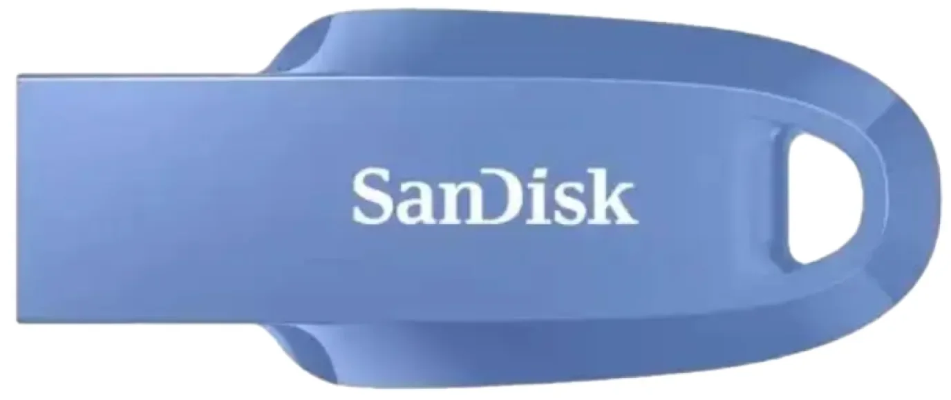 Флешка USB 256Gb SanDisk CZ550 Ultra Curve, USB 3.2 Blue