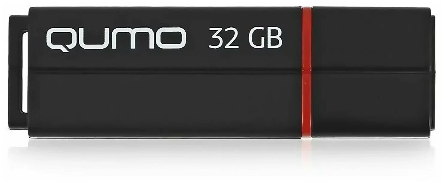Флешка USB 3.0 QUMO 32Gb, Speedster черный