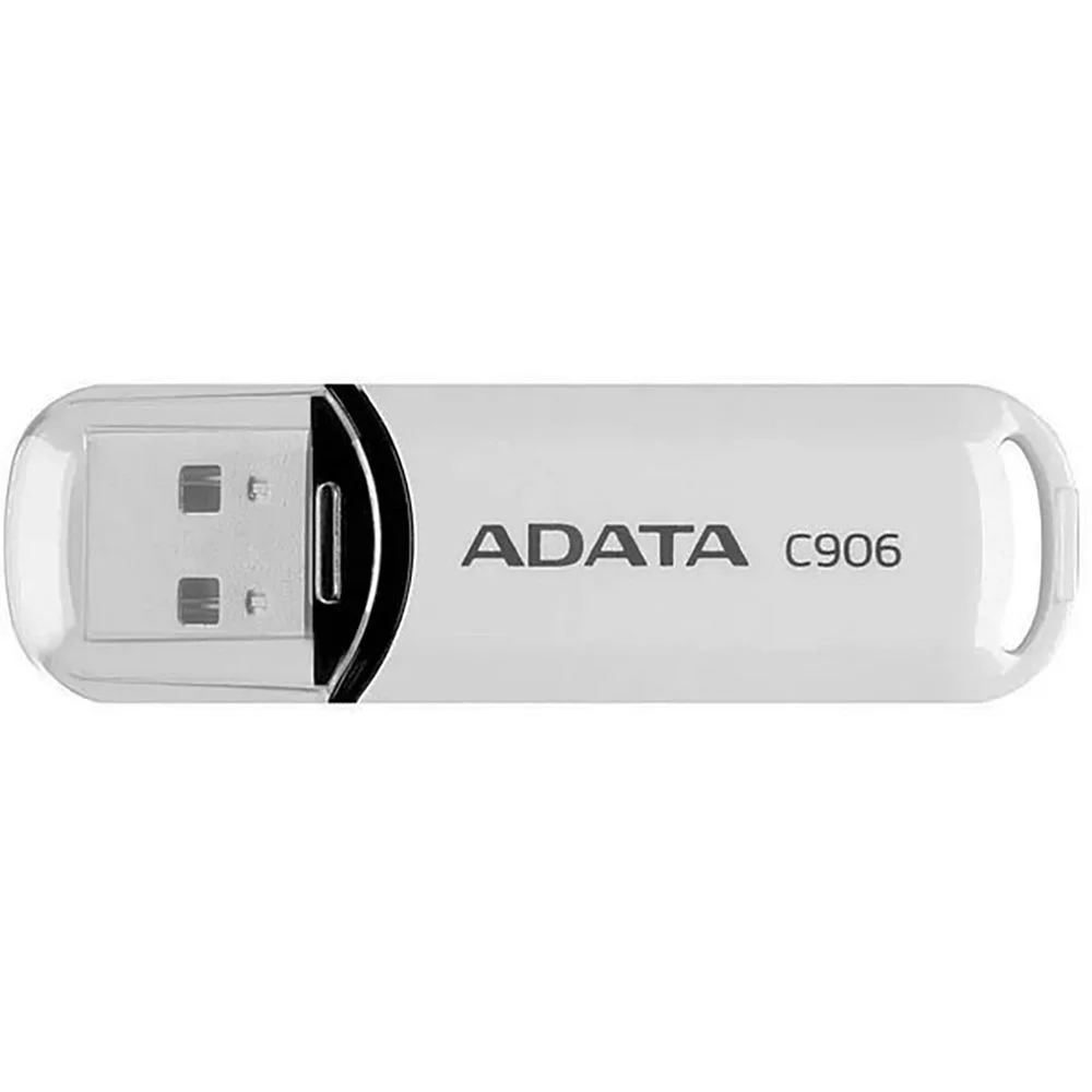 Флешка USB ADATA C906 (AC906-32G-RWH), 32Gb, USB 2.0, R/W 15/5, белый