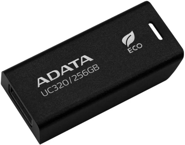 Флешка USB ADATA UC320 (UC320-256G-RBK/BK), 256Gb, USB 3.2, R/W 100/30, черный