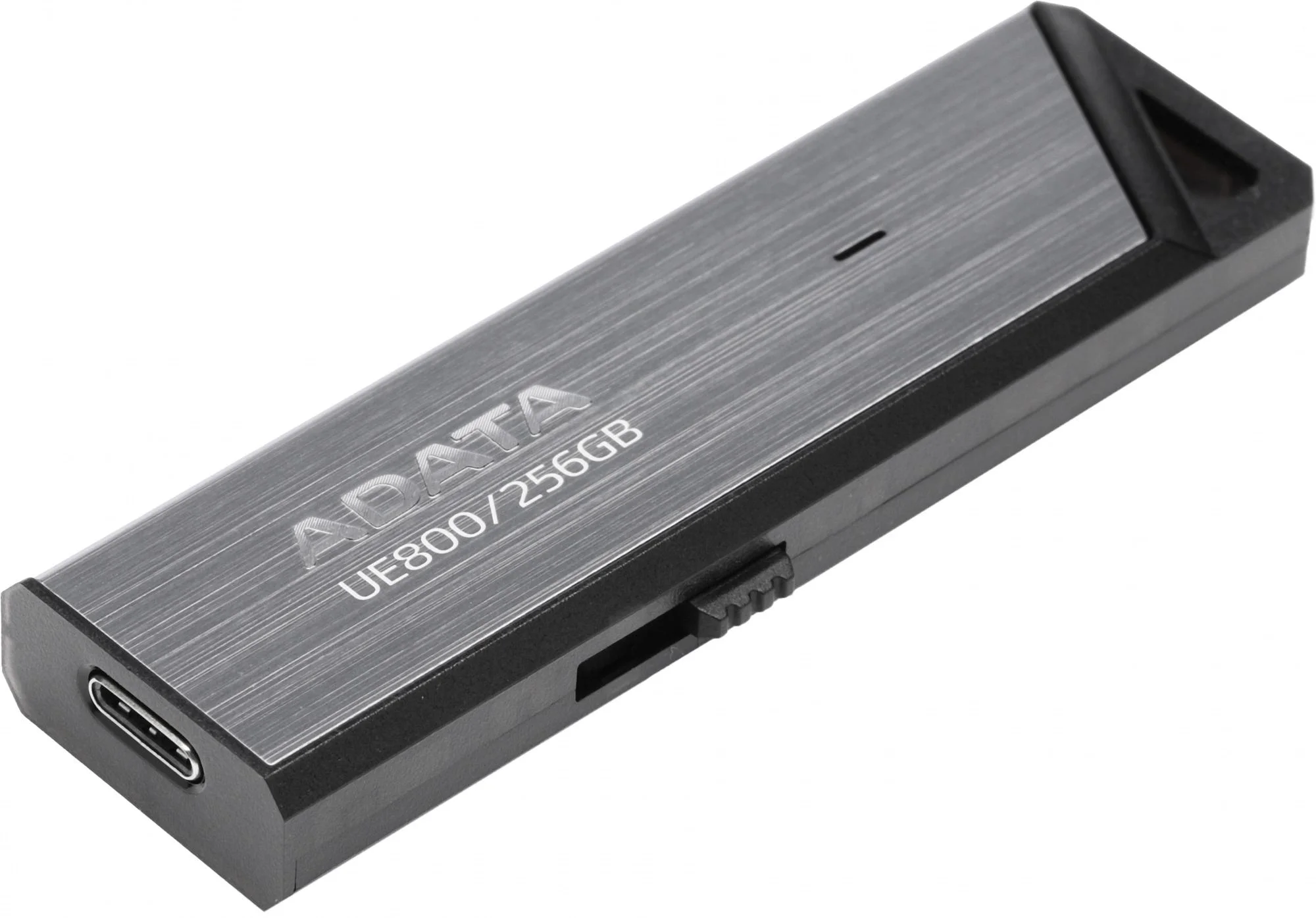 Флешка USB ADATA UE800 (AELI-UE800-256G-CSG), 256Gb, Type-C USB 3.2, R/W 1000/950, серебристый