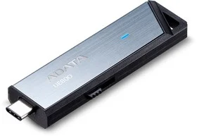 Флешка USB ADATA UE800 (AELI-UE800-256G-CSG), 256Gb, Type-C USB 3.2, R/W 1000/950, серебристый