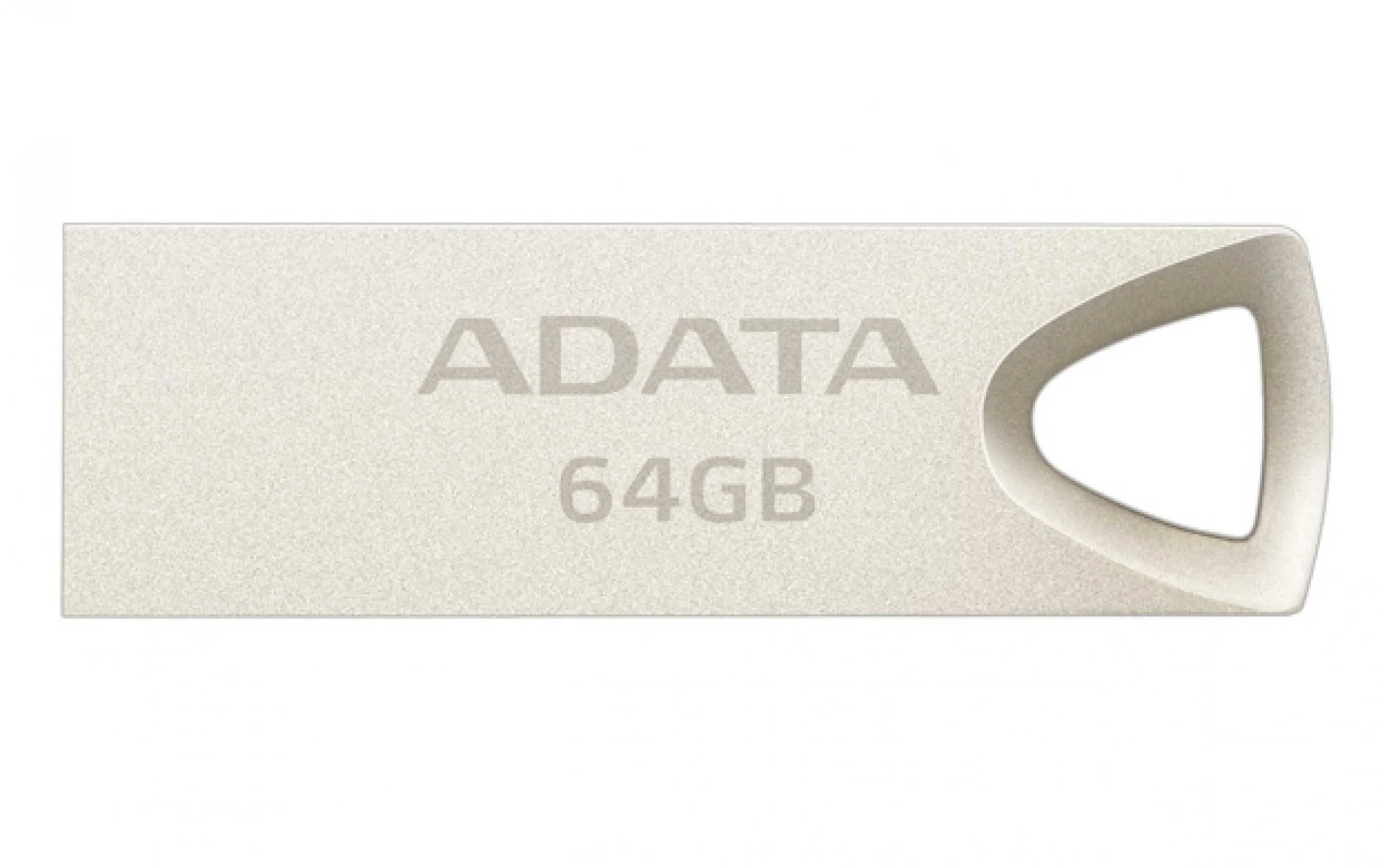 Флешка USB ADATA UV210 (AUV210-64G-RGD), 64Gb, USB 2.0, R/W 15/5, серебро