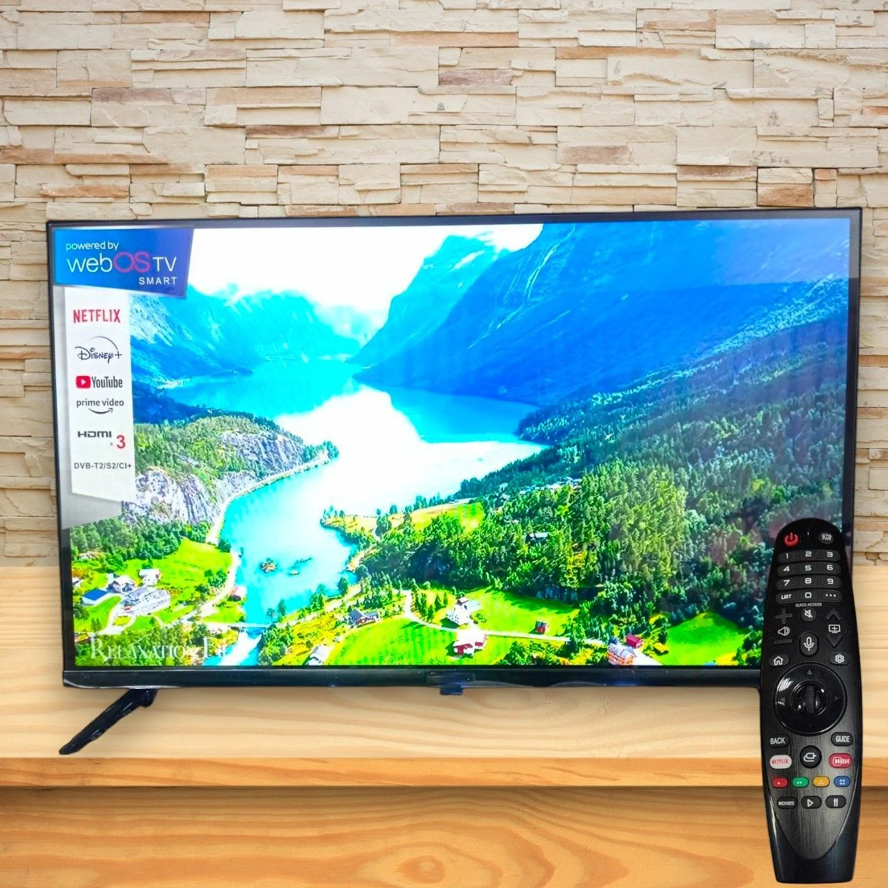 Телевизор LED 32" WEBOS Bluetooth,голос-е упр-е; Wi-Fi 1366 х 768 HD АНАЛОГ LG  АКЦИЯ : 5 шт. -10500