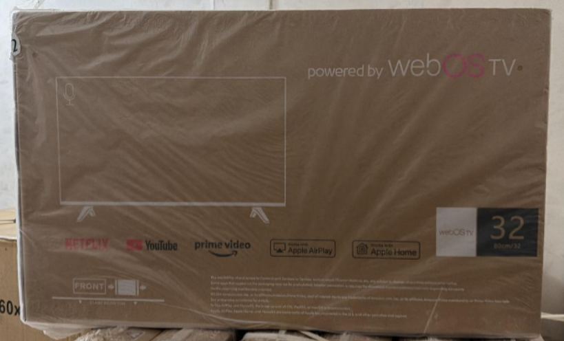 Телевизор LED 32" КТВ  WEBOS 1366x768 частота 60гц 1/8Гб АНАЛОГ LG