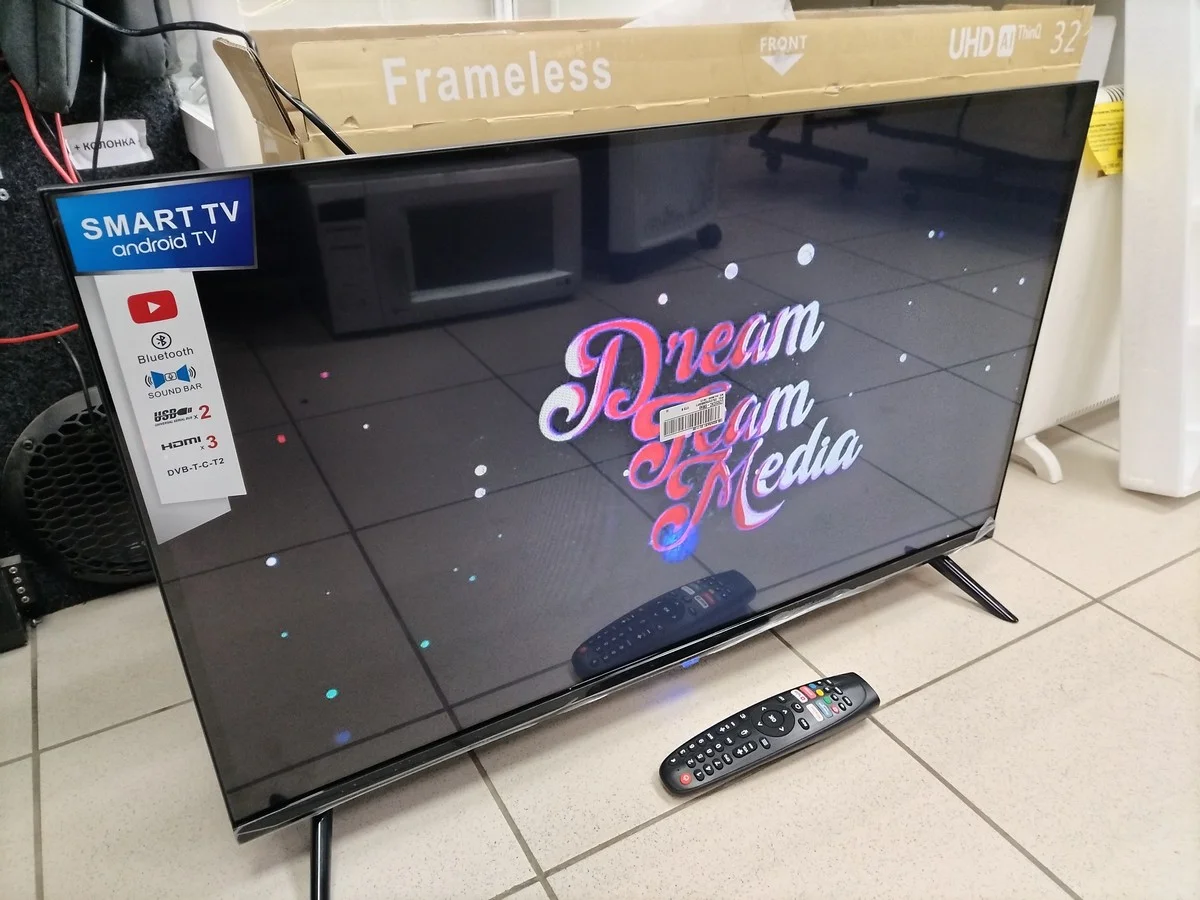 Телевизор LED 32" КТВ 32UQ70 БЛЮТУЗ, смарт ТВ,android 14,Голос-е упр-е