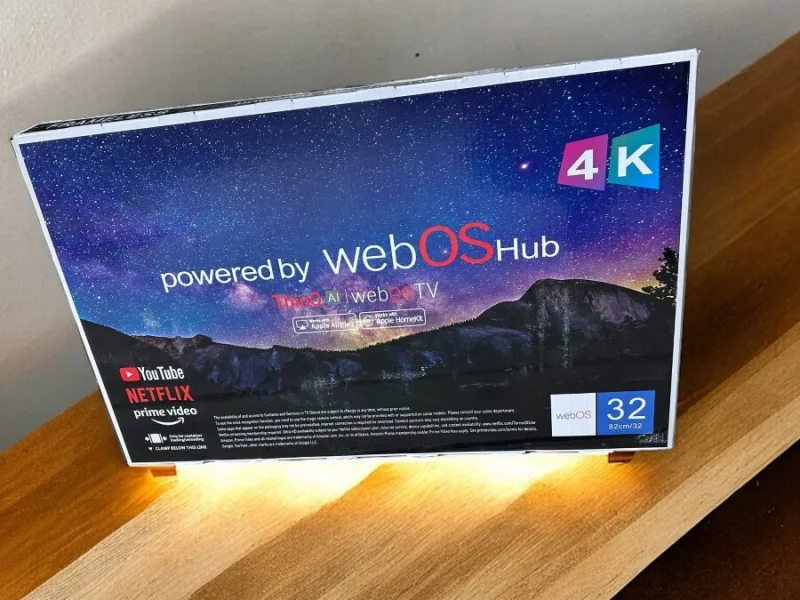 Телевизор LED 32" КТВ WEBOS Bluetooth; голосовое управление,аналог LG,сделаем ЛУЧШУЮ цену!