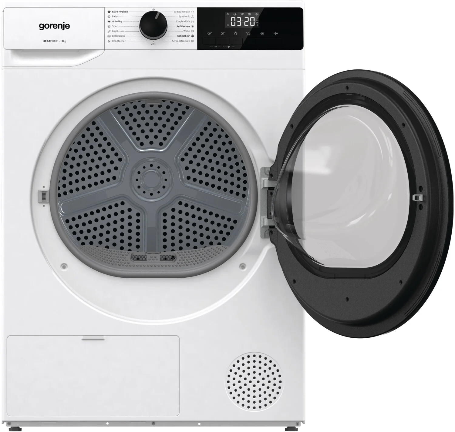 Сушильная машина Gorenje DHNE82/C белый, тепловой насос (60х85х55), 8 кг