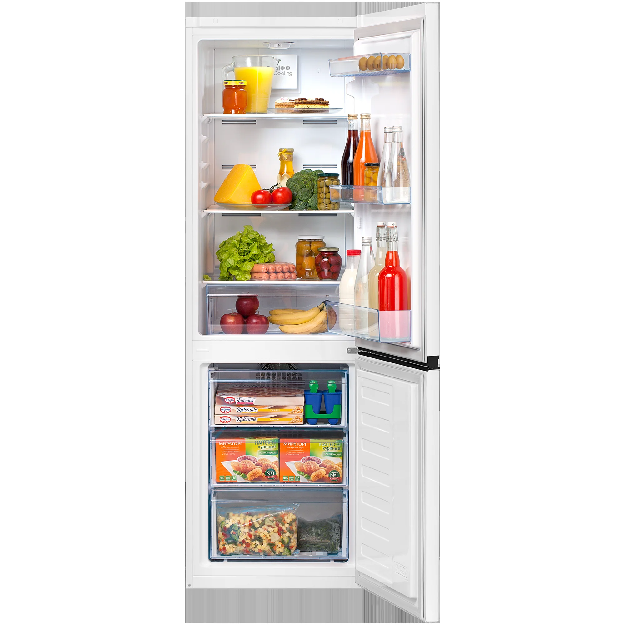 Холодильник Beko B1RCNK272W (171см/54см/60см) 270л No Frost