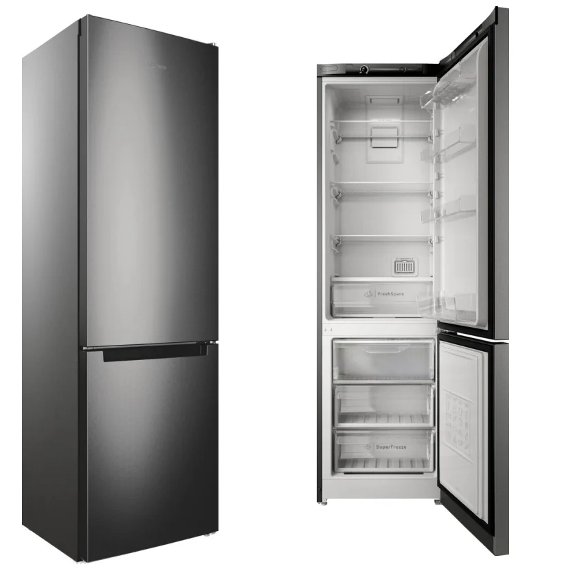 Холодильник Indesit ITS 4200 NG, Темно серый (196х60х62 247л 78л) No Frost
