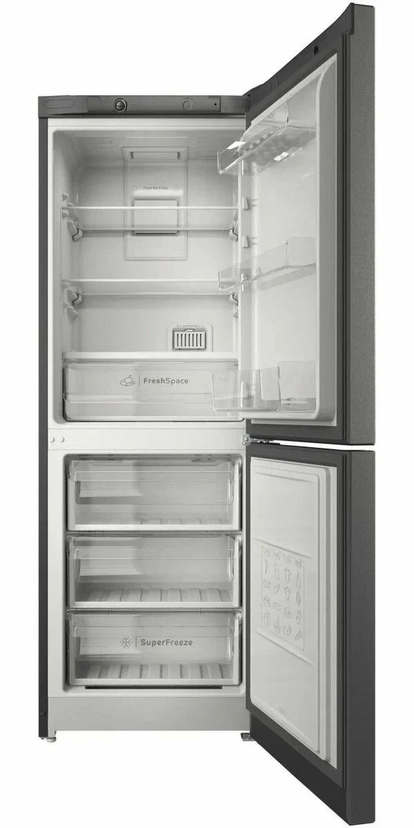 Холодильник Indesit ITS 4200 NG, Темно серый (196х60х62 247л 78л) No Frost