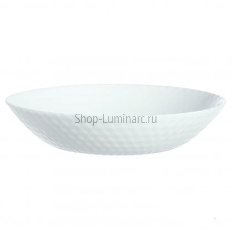 Тарелка суповая PAMPILLE WHITE 20см