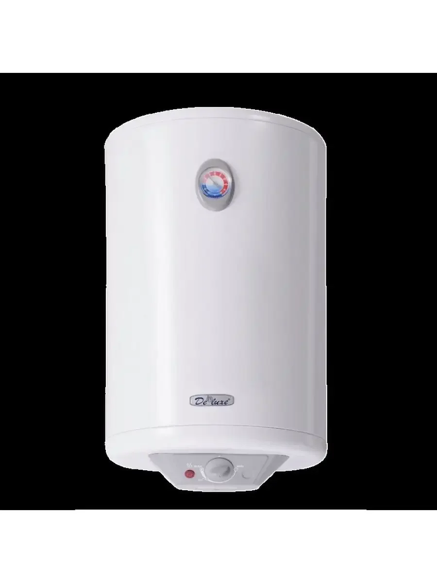 Водонагреватель De Luxe 3W40V1, эмаль, 40л. вертикаьный, 1.5 кВт, 36*57,3*36см