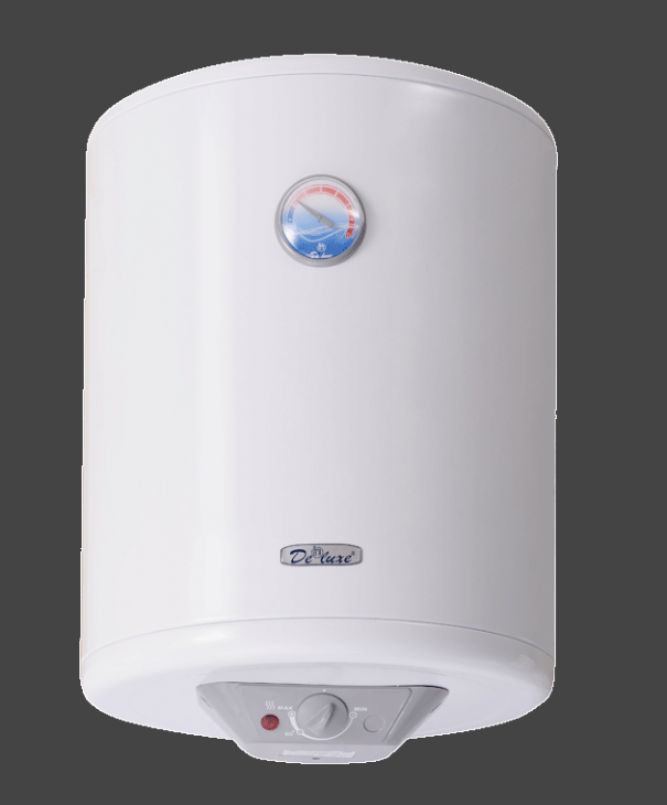 Водонагреватель De Luxe W50V1 50л. эмаль, вертикальный, 43x55.6x43 см