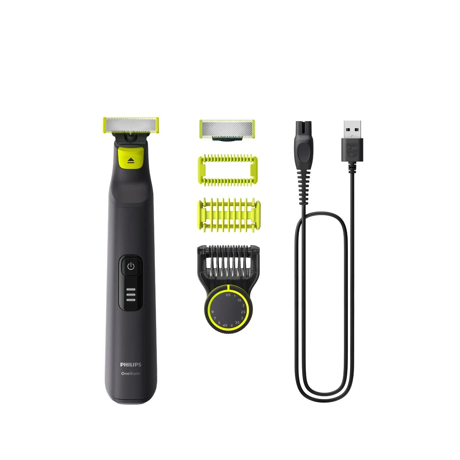 Триммер Philips OneBlade QP6542/10 (4 насад.,аккум.120мин)