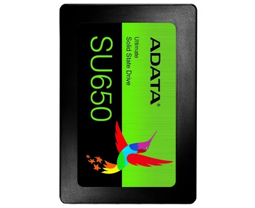 Твердотельный диск 2TB A-DATA Ultimate SU650, 2.5", SATA III, [R/W - 520/450 MB/s] 3D-NAND