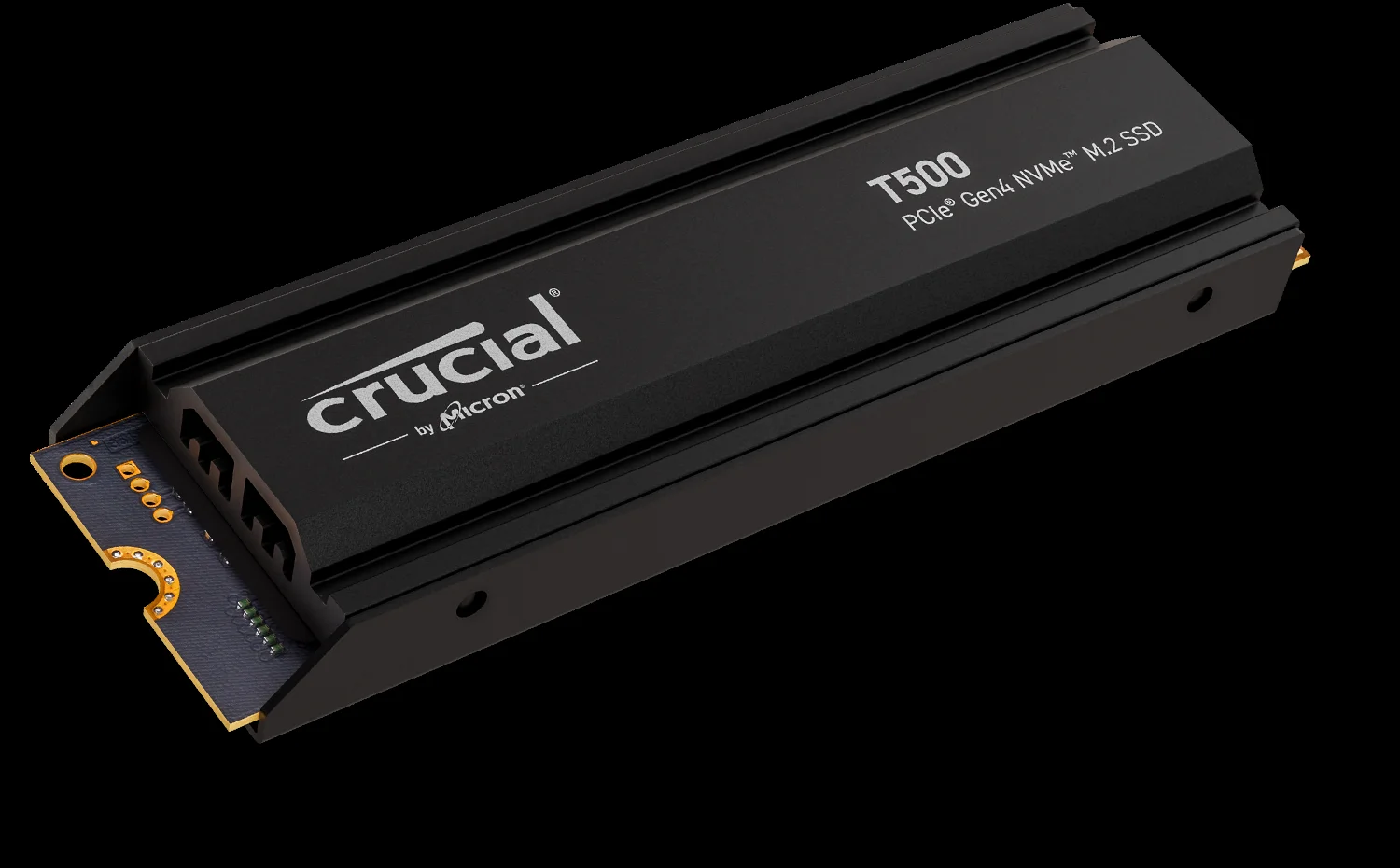 Твердотельный диск 2TB Crucial T500 CT2000T500SSD8 M.2, NVMe 3D TLC [R/W - 7400/7000 MB/s]