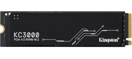 Твердотельный диск 2Tb Kingston KC3000 M.2, NVMe,PCI-E 4.0 x4 [R/W - 7000/7000 MB/s]