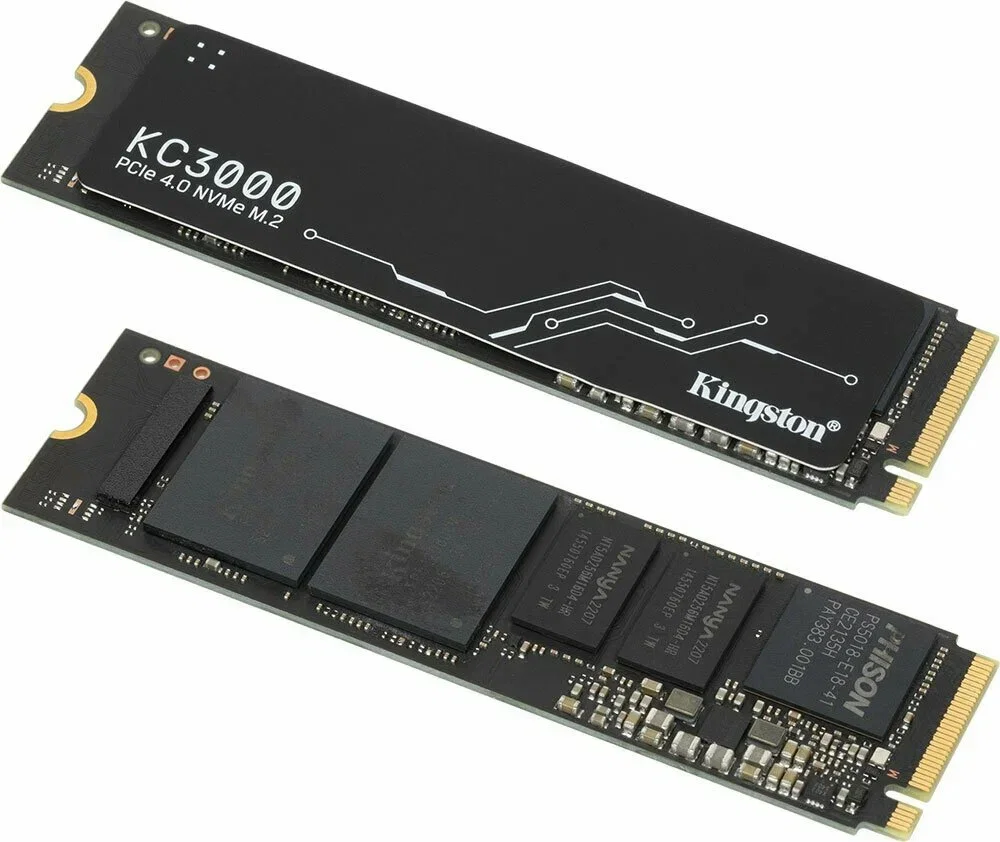 Твердотельный диск 2Tb Kingston KC3000 M.2, NVMe,PCI-E 4.0 x4 [R/W - 7000/7000 MB/s]