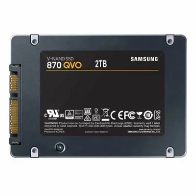 Твердотельный диск 2TB Samsung 870 EVO, V-NAND, 2.5", SATA III, [R/W - 530/560 MB/s]