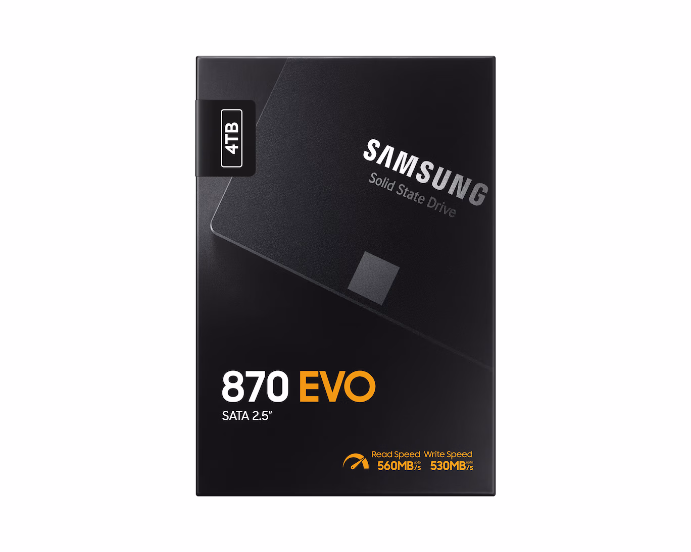 Твердотельный диск 2TB Samsung 870 EVO, V-NAND, 2.5", SATA III, [R/W - 530/560 MB/s]