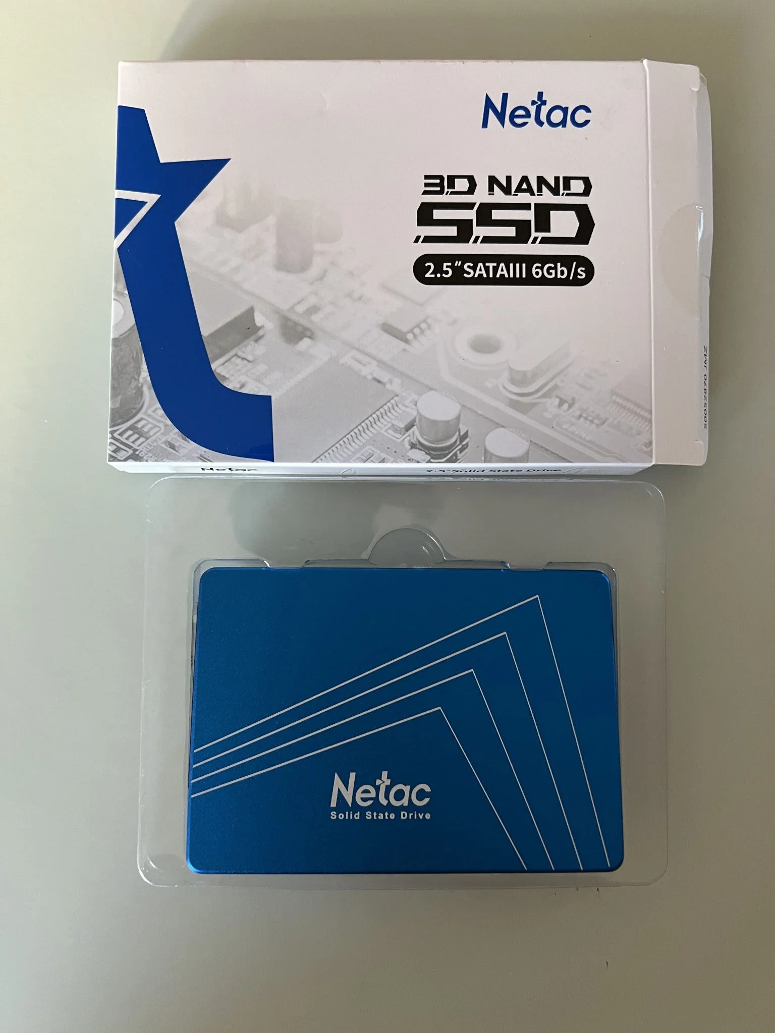Твердотельный диск 240GB Netac N535S, 2.5", SATA III, [R/W - 540/490 MB/s] 3D-NAND