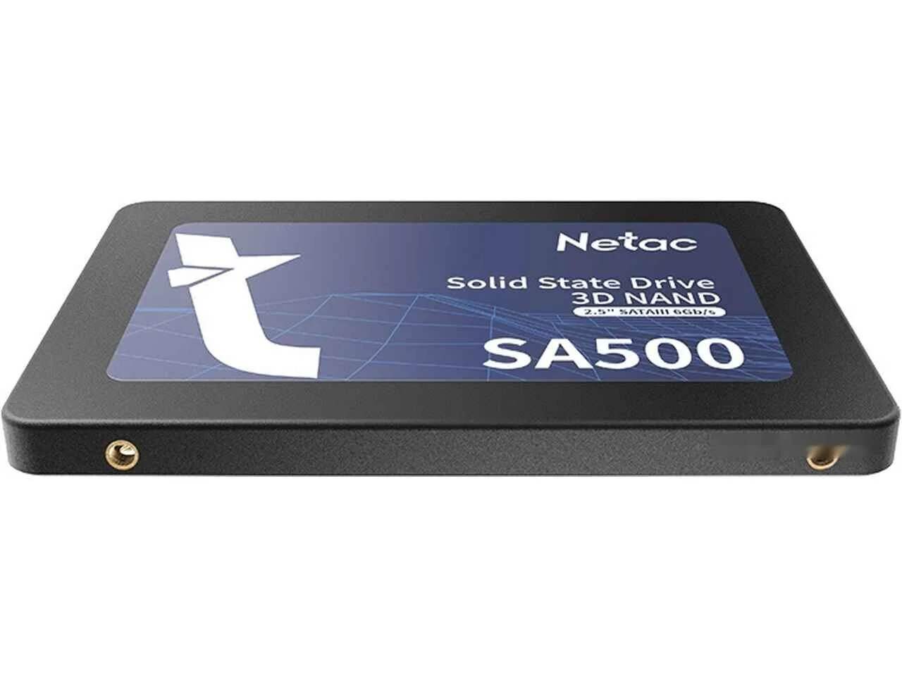 Твердотельный диск 240GB Netac SA500, 2.5", SATA III, [R/W - 520/450 MB/s] 3D-NAND
