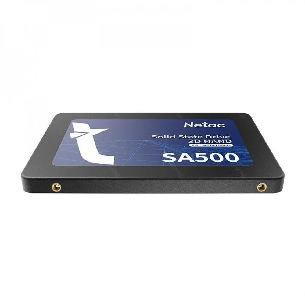 Твердотельный диск 240GB Netac SA500, 2.5", SATA III, [R/W - 520/450 MB/s] 3D-NAND