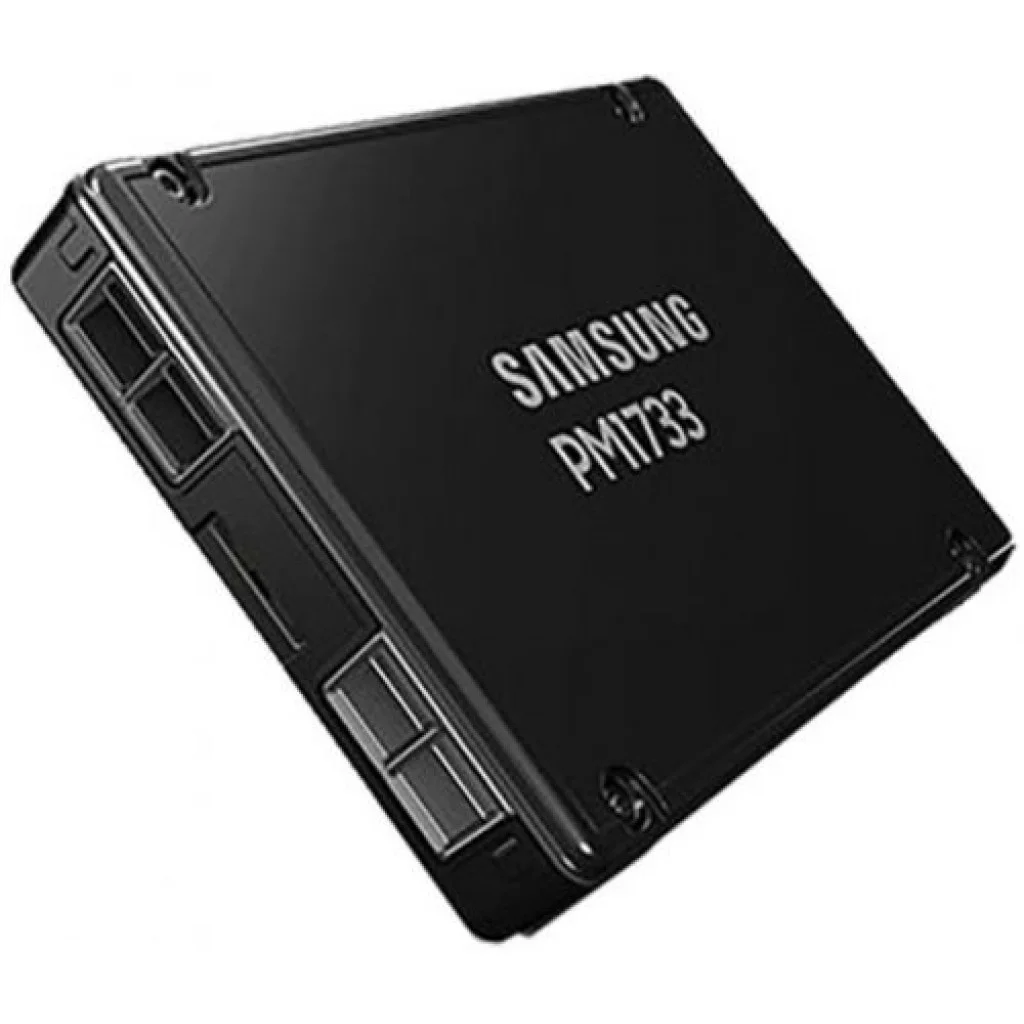 Твердотельный диск 3840GB Samsung Enterprise  PM1733, V-NAND, U.2, NVMe, PCIe 4.0x [R/W - 7000/3800 MB/s]  TBW 7008 OEM