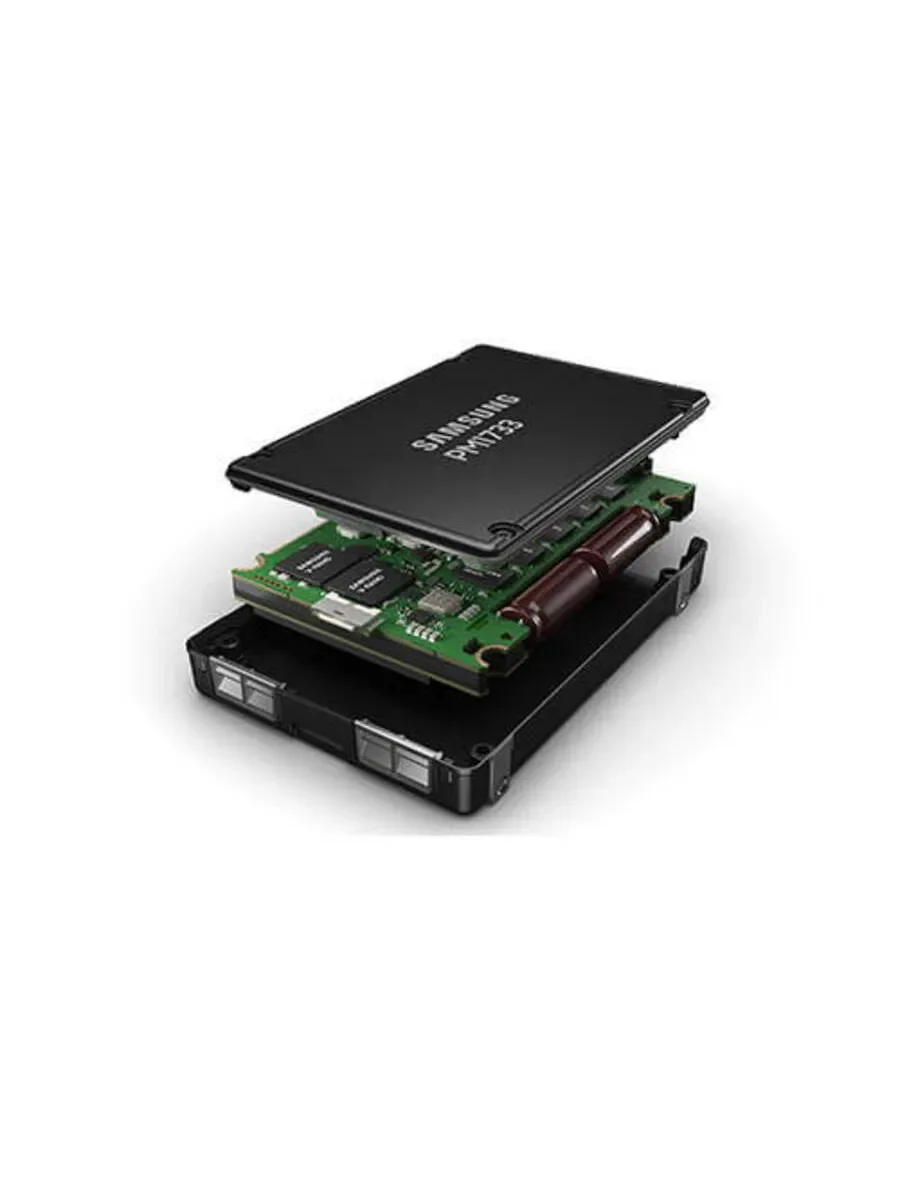 Твердотельный диск 3840GB Samsung Enterprise  PM1733, V-NAND, U.2, NVMe, PCIe 4.0x [R/W - 7000/3800 MB/s]  TBW 7008 OEM