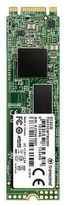 Твердотельный диск 4GB Transcend MTS830, M.2 2280, SATA, 3D TLC, with DRAM [R/W - 560/520 MB/s]