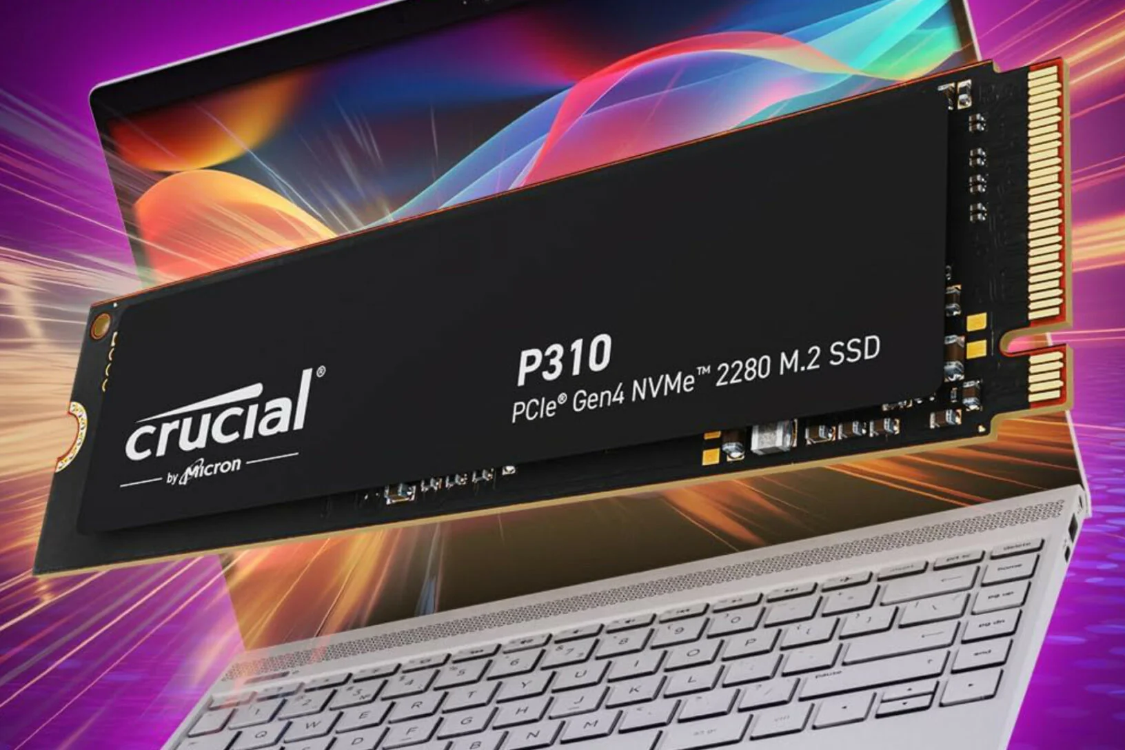 Твердотельный диск 4TB Crucial P310 M.2, PCI-E 4.0 x4  [R/W - 6000/7100 MB/s]