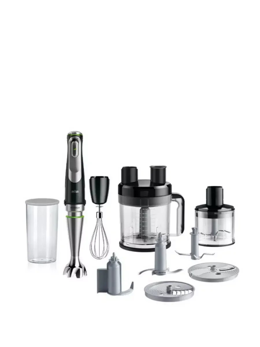 Блендер погружной Braun MQ9195XLI 1200 Вт, черный
