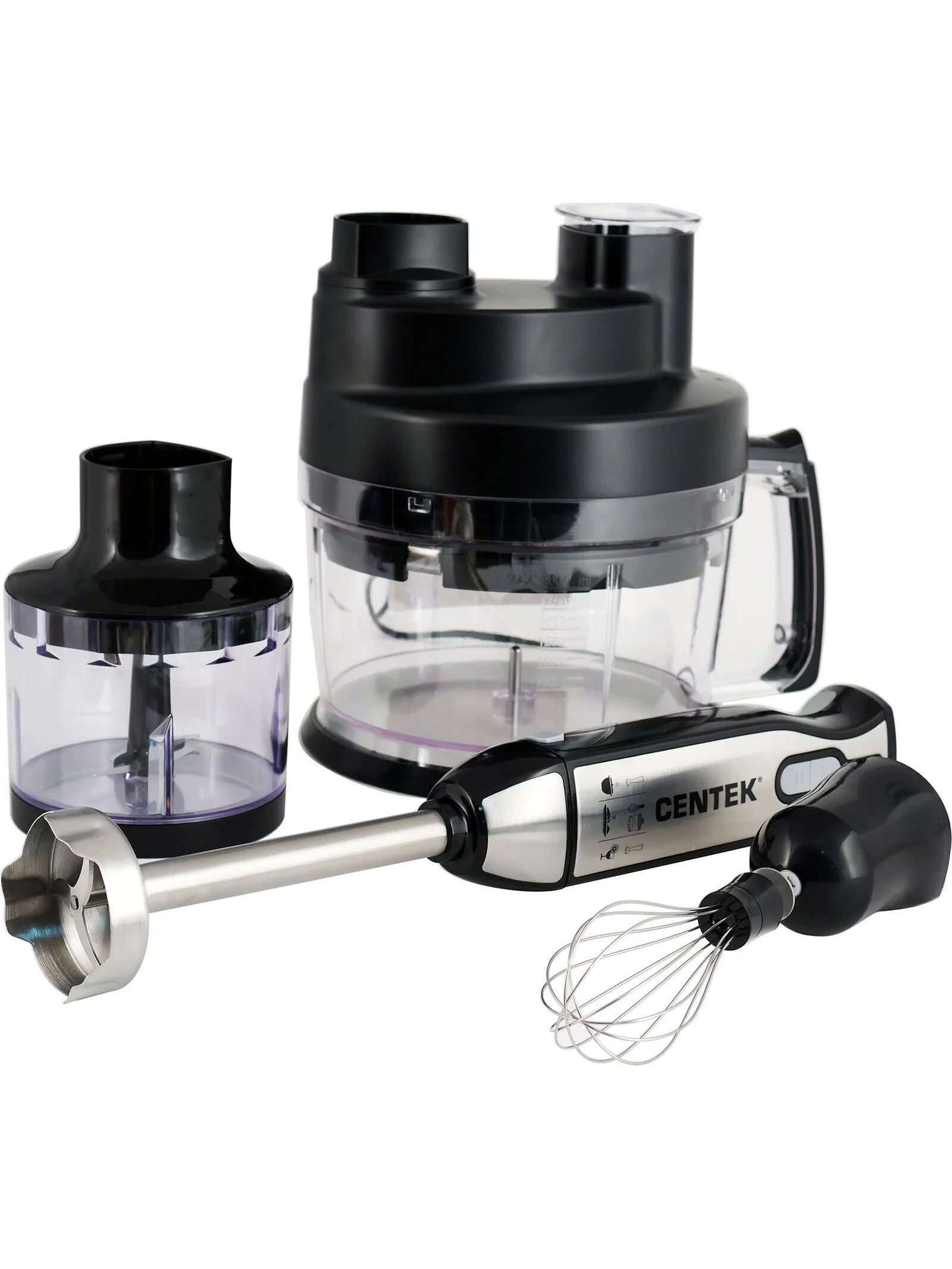 Блендер погружной Centek CT-1310, 1200 Вт, шинковка 2,0л (в уп. 2 шт)