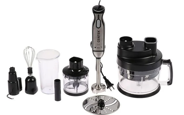 Блендер погружной Centek CT-1310, 1200 Вт, шинковка 2,0л (в уп. 2 шт)